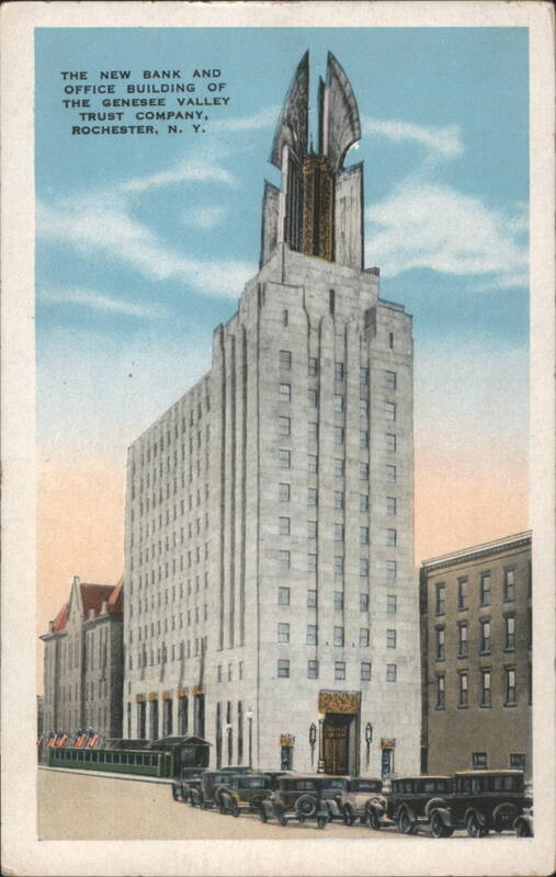 Genesee Valley Trust Company Bank and Office Building Rochester New York