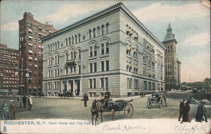 Rochester Court House and City Hall, NY New York