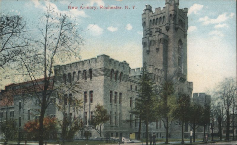 New Armory, Rochester, N. Y. New York