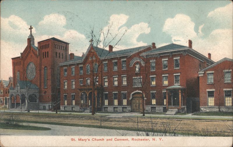 St. Mary's Church and Convent, Rochester, N. Y. New York