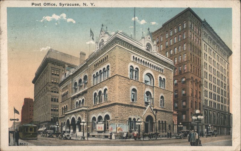 Post Office, Syracuse, N. Y. New York