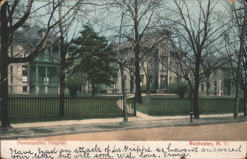 Homeopathic Hospital, Rochester, NY New York