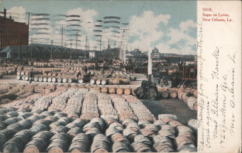 Sugar on Levee, New Orleans, LA Louisiana