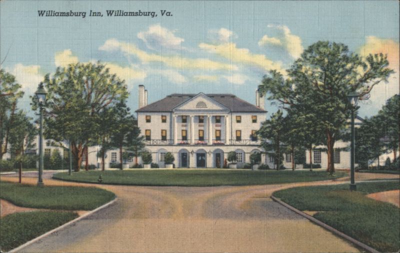 Williamsburg Inn, Williamsburg, VA Virginia