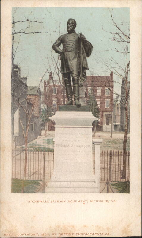 Stonewall Jackson Monument, Richmond Virginia
