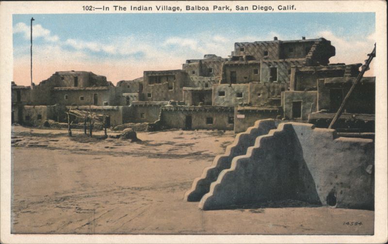 Indian Village, Balboa Park, San Diego California