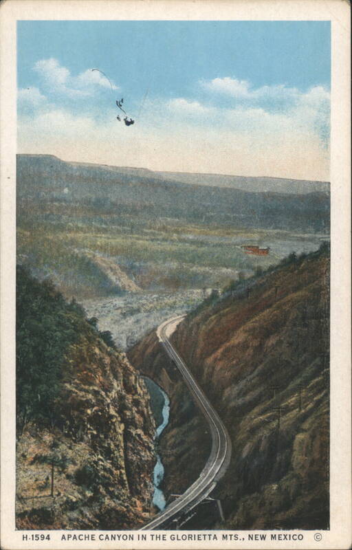 Apache Canyon in Glorietta Mts., New Mexico
