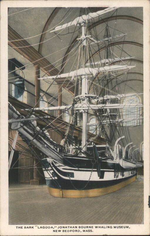Bark Lagoda, Jonathan Bourne Whaling Museum New Bedford Massachusetts