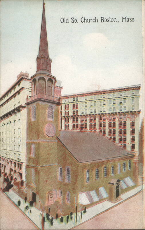 Old South Church, Steeple, Boston Massachusetts