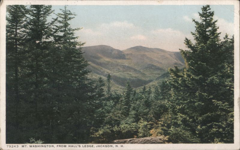 Mt. Washington from Hall's Ledge, Jackson, NH New Hampshire