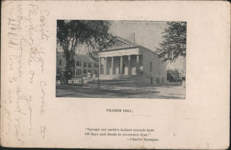 Pilgrim Hall, Plymouth Massachusetts