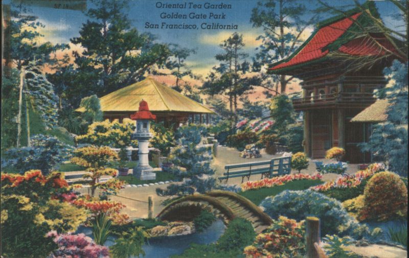 Oriental Tea Garden, Golden Gate Park, San Francisco, CA California