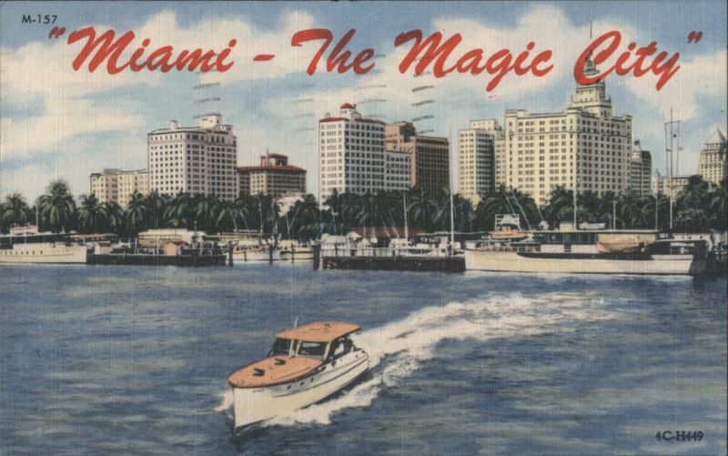 Miami - The Magic City Waterfront Florida