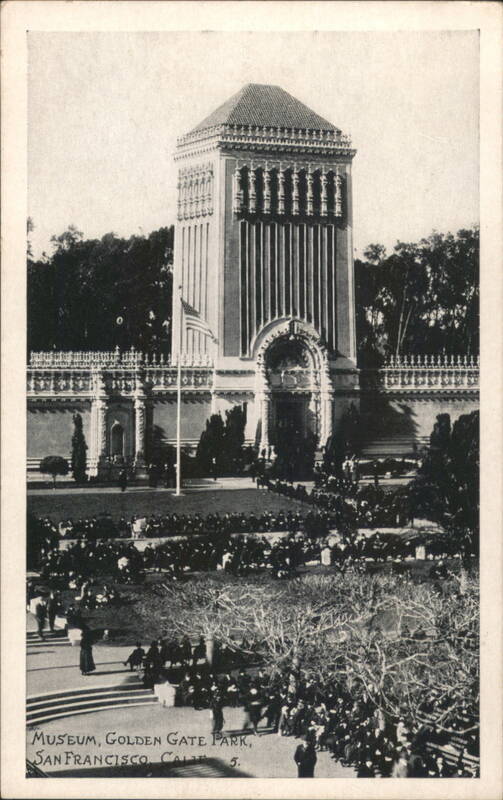 Museum, Golden Gate Park, San Francisco California