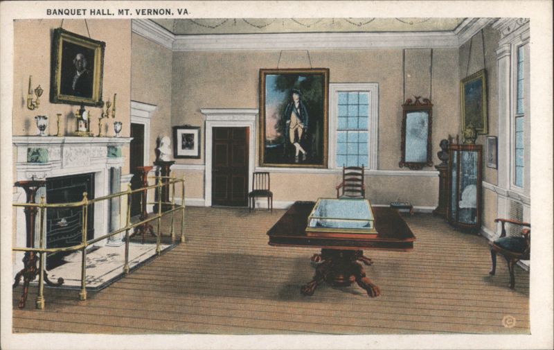 Banquet Hall, Mount Vernon, VA Virginia