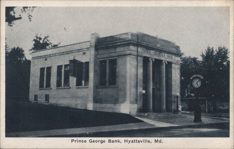 Prince George Bank, Hyattsville, MD Maryland