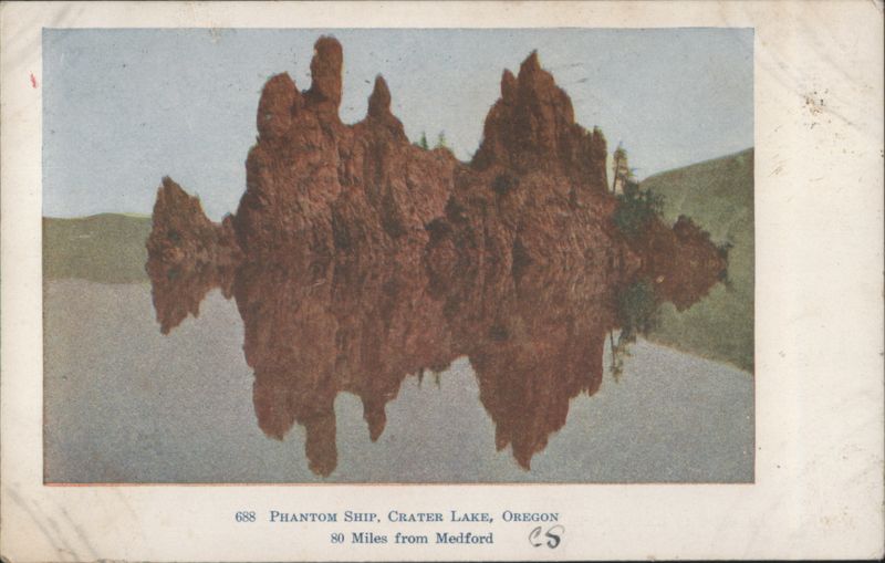 Phantom Ship, Crater Lake, Oregon Crater Lake National Park