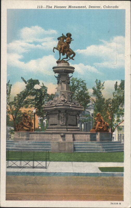 The Pioneer Monument, Denver, Colorado