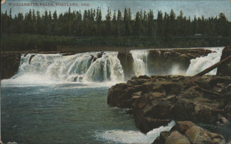 Willamette Falls, Portland, Oregon