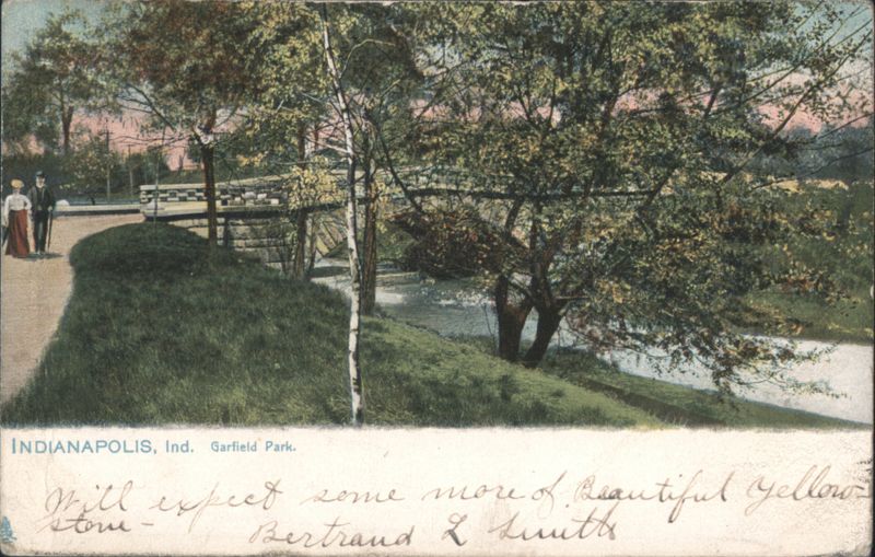 Garfield Park, Lake & Bean Creek, Indianapolis