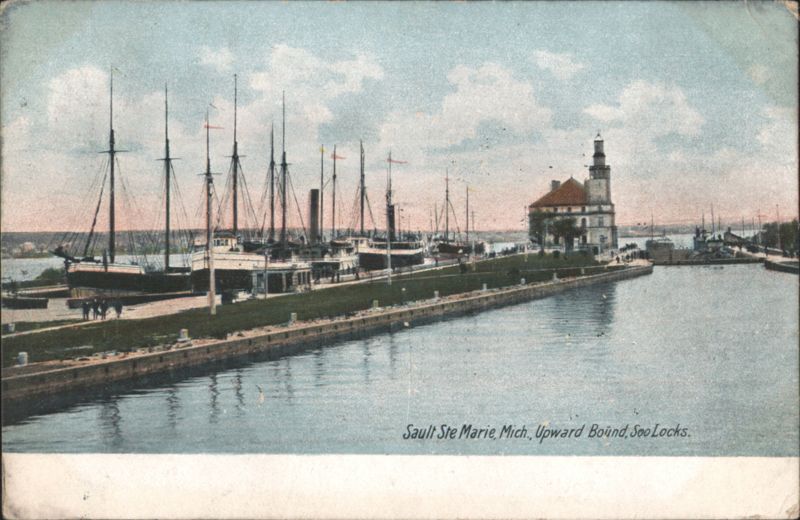 Sault Ste Marie, Upward Bound, Soo Locks Sault Ste. Marie Michigan