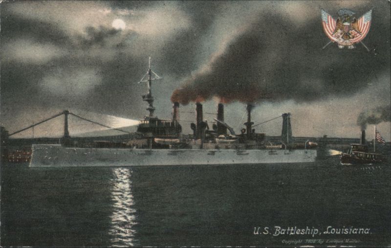 U.S. Battleship, Louisiana Battleships