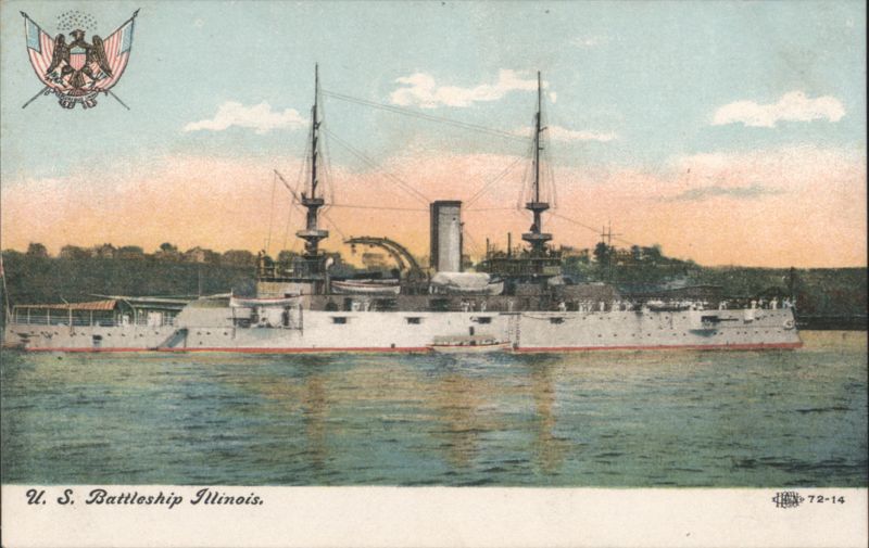 U. S. Battleship Illinois Battleships