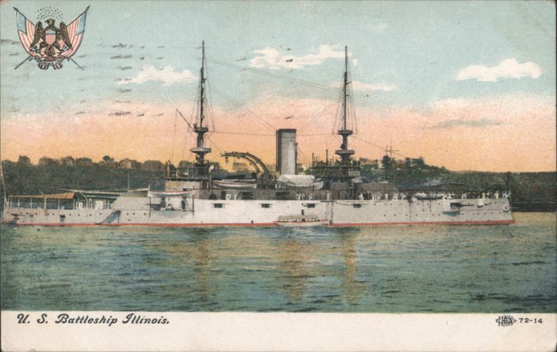 U. S. Battleship Illinois Battleships