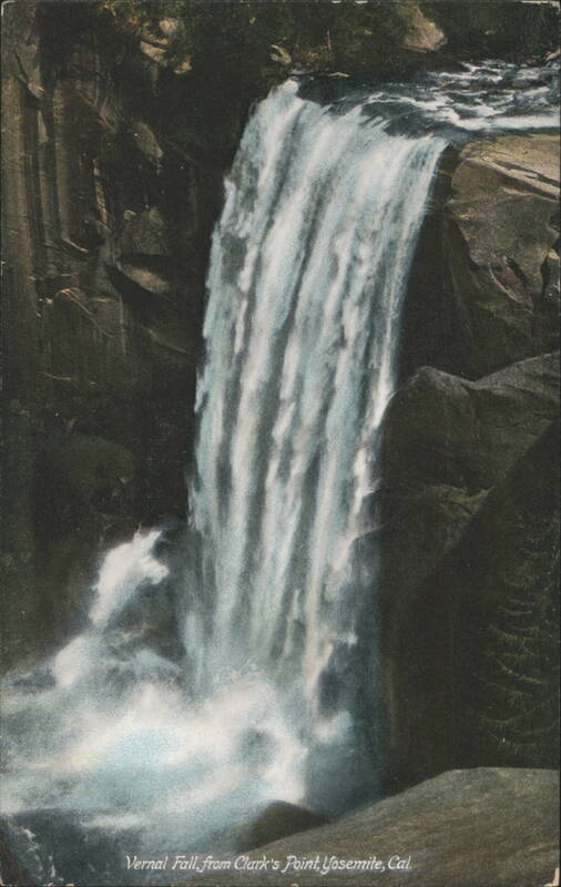 Vernal Fall, Clark's Point, Yosemite, CA California