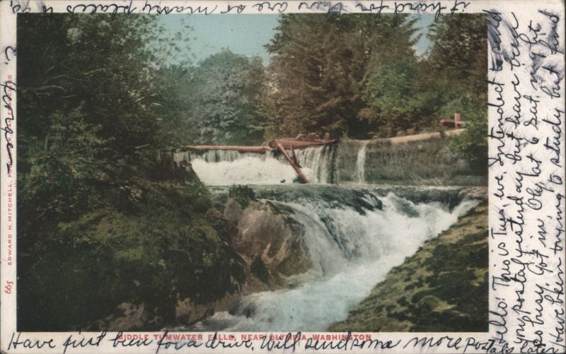 Middle Tumwater Falls, Olympia, WA Washington