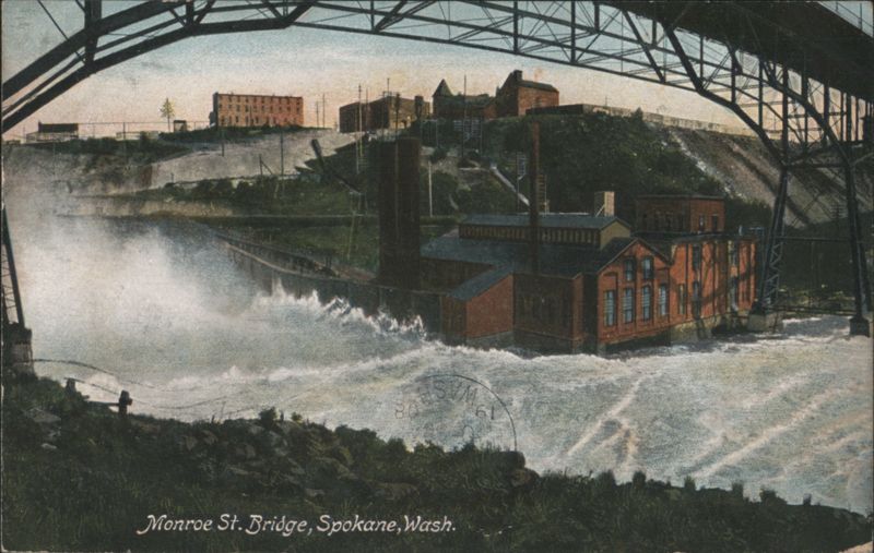 Monroe St. Bridge, Spokane, Wash. Washington