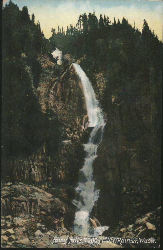 Fairy Falls, 1000 Ft, Mount Rainier, WA Washington