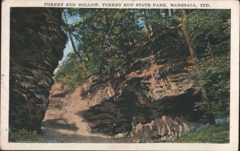 Turkey Run Hollow, Turkey Run State Park Marshall Indiana