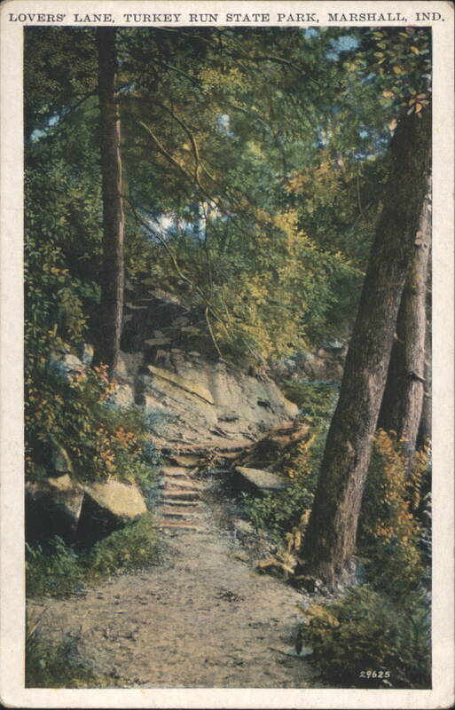 Lovers' Lane, Turkey Run State Park, Marshall, IN Indiana