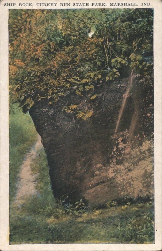 Ship Rock, Turkey Run State Park, Marshall, IN Indiana