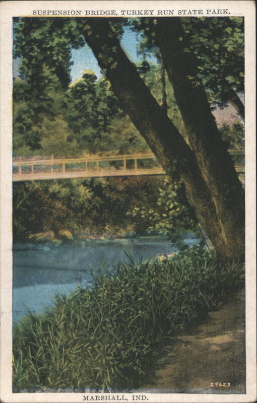 Suspension Bridge, Turkey Run State Park Marshall Indiana