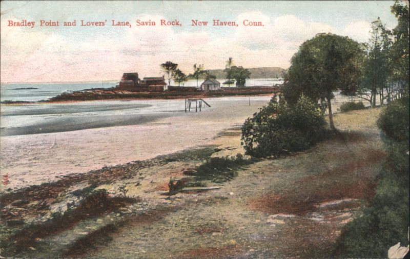 Bradley Point & Lovers' Lane, Savin Rock, New Haven, CT Connecticut