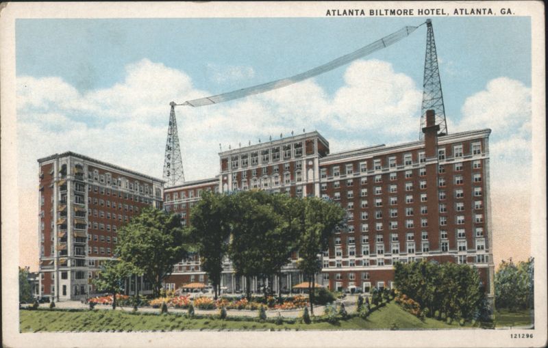 Atlanta Biltmore Hotel with WSB Aerials Georgia
