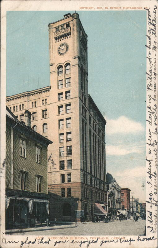 Oregonian Building Clock Tower, Portland, OR