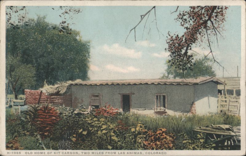 Old Home of Kit Carson, Las Animas, Colorado