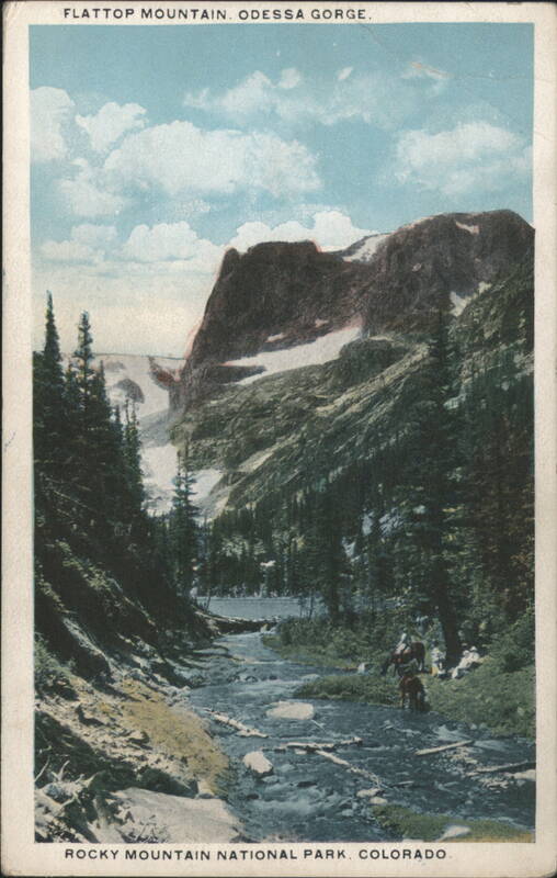 Flattop Mountain, Odessa Gorge, Rocky Mountain National Park Colorado