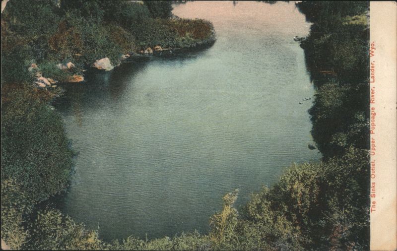 The Sinks Outlet, Upper Popoagie River Lander Wyoming