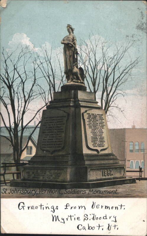 Soldiers Monument, St. Johnsbury, Vermont