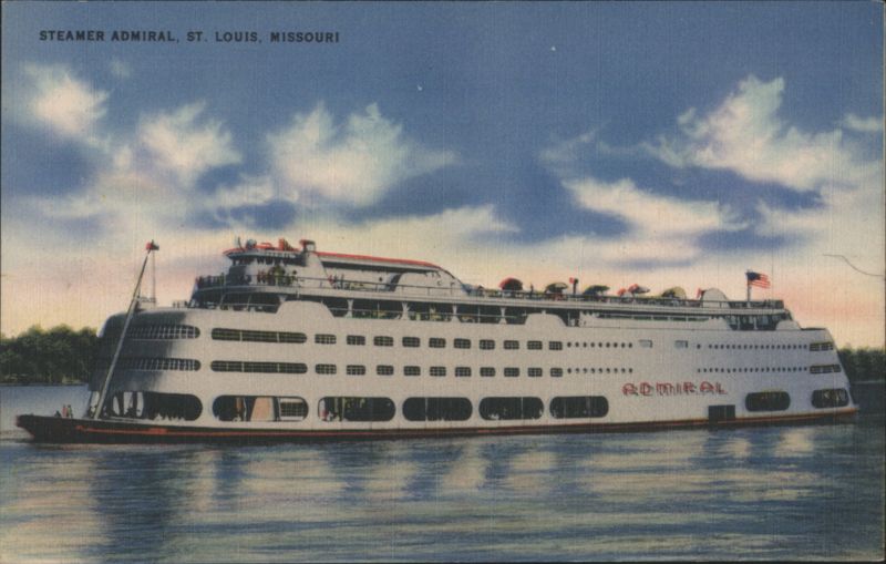 Steamer Admiral, St. Louis Missouri
