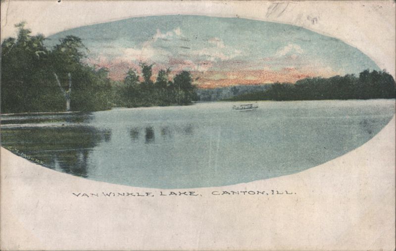 Van Winkle Lake, Canton, IL Illinois