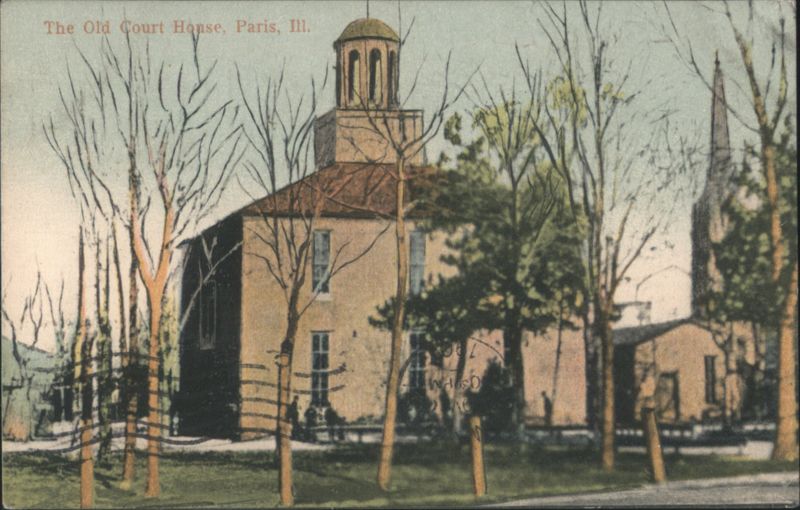 The Old Court House, Paris, Ill. Illinois