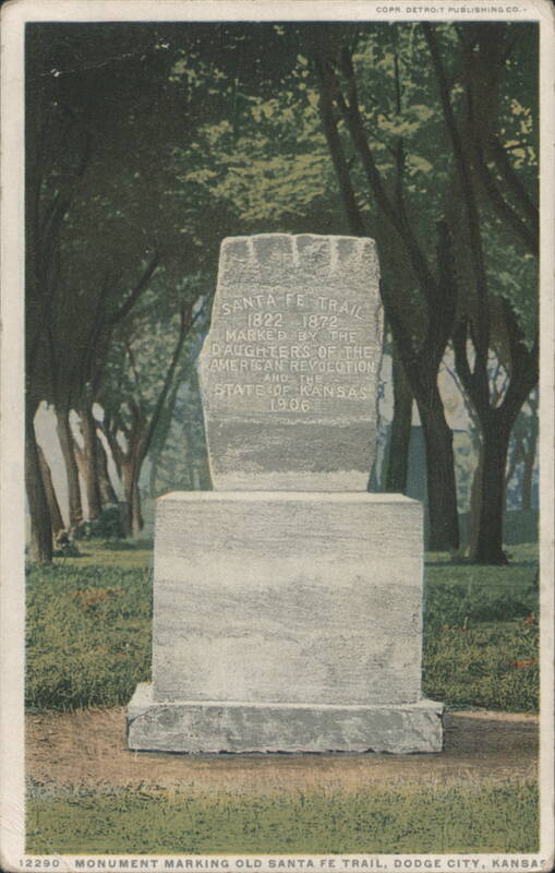 Old Santa Fe Trail Monument, Dodge City, KS Kansas