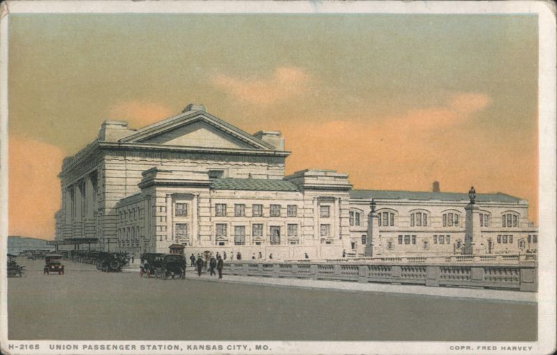 Union Passenger Station Kansas City Missouri Fred Harvey