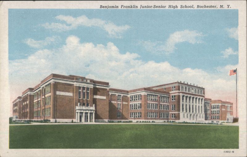 Benjamin Franklin Junior-Senior High School, Rochester, NY New York