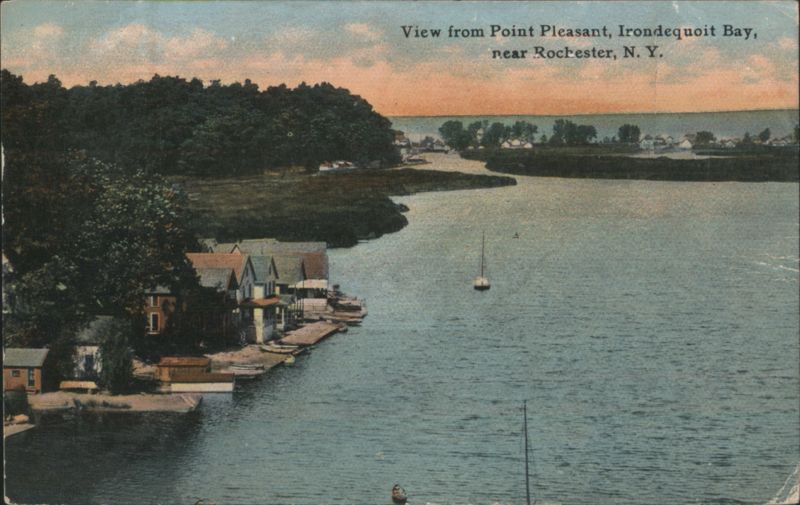 Point Pleasant, Irondequoit Bay near Rochester, NY New York